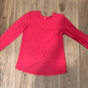 Long sleeve Lululemon workout top